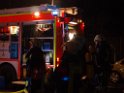 Feuer 3 Dachstuhlbrand Koeln Muelheim Gluecksburgstr P227